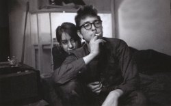 blueblackdream:  Bob Dylan and Suze Rotolo, 1960s  