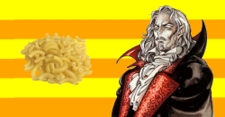 yourfaveismakingmacandcheese:   Dracula from Castelvania is making