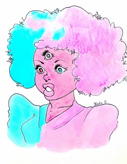 bella-aubrie:  Drawing of Garnet for @jen-iii ! If you ever do