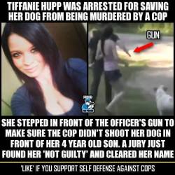 suicidemousemickey:  Cop not only arrested her for obstructing,