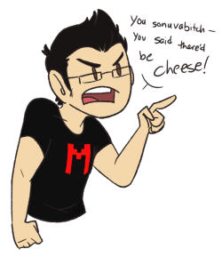 darkangryspace:  Because it definitely said “cheese” and not “choose”. u vu