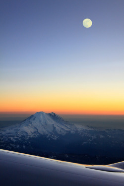 celestiol:  Flight (Mount Rainier) | by Virginia Bailey 