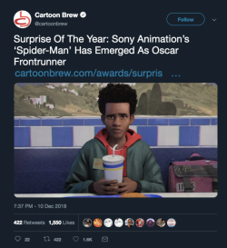 fyeahmarvel:Miles Morales is coming in to swipe that Oscar from