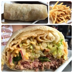 adultinsect:  la-foodie:  The Burgerrito is like a well-made