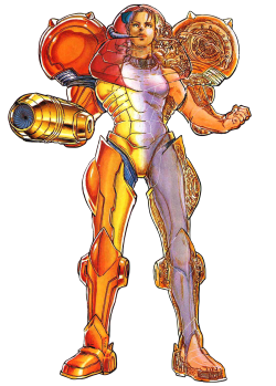 mvc2:  Power suit - Super Metroid, 1994 (transparent) 