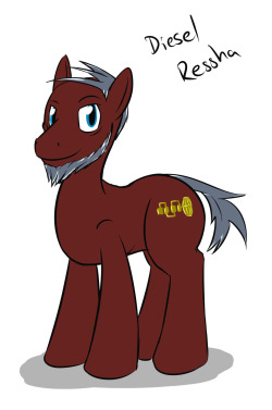 Ponified version of Diesel Ressha, from ToQger.  Stream Request.