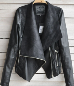  Chic Leather Jacket (Click the link to find it) 