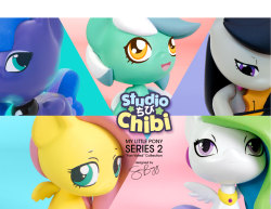 mlp-merch:  The Series 2 Chibi Vinyl Figures by @welovefinetees