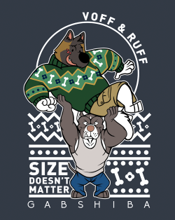 gabshiba:  New t-shirt/poster design!  And an extra pic for