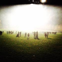sixpenceee:“A photo I took at a fireworks display eerily