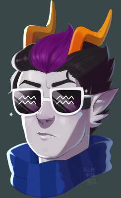 underwaterdoots: remember those dumb glasses eridan wore? i love