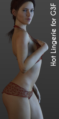 Beautiful and hot new lingerie is available now by Xart-3D! 