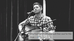 rockandrollchick:  Jensen singing + youtube comments 