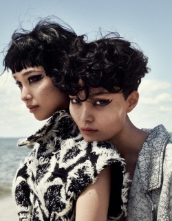 visualjunkee:models: Yuka Mannami & Ling Liu - photography: