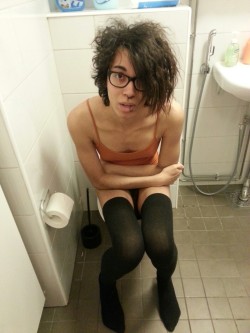 lewdnane:  ♡ Transgirl peeing.♡ Do not reblog if your blog