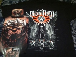 My autographed Miss May I bundle……