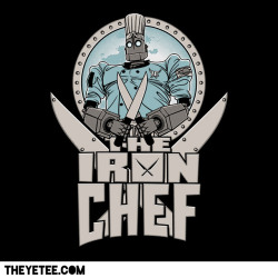 theyetee:  The Iron Chefby David Johnston: Illustration + Designป