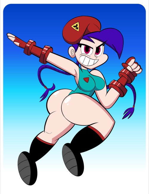 ck-blogs-stuff:  Halloween Comm: Vambre as Cammy! by CK-Draws-Stuff  Yay, more art of my British Bae from moi XD Here’s a commission for my friend @ironbloodaika featuring Vambre (Mighty Magiswords) dressed as Cammy (Street Fighter), which is also a