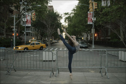 ballerinaproject:  Hanna - Washington Square, New York City Contour