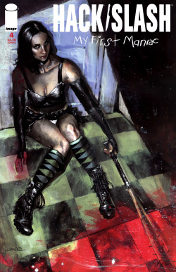 comicbookcovers:  Hack/Slash: My First Maniac #4, September 2010,