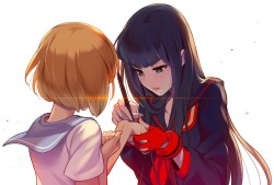 fandoms-females:Anime Fangasm Finale - Mako is secretly a player !