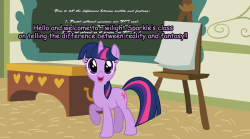 pervertedcmc:  OOC: Twilight Sparkle educates the people who