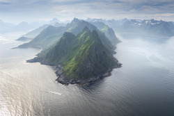 expressions-of-nature:  Claws of the Dragon / Senja, Norway by: