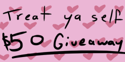 glowdeer:Valentine’s Day GiveawayPrize:One ษ gift card to