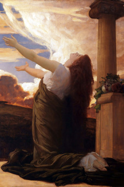 c0ssette:  Clytie by Lord Frederick Leighton. This is one of