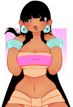  Really old piece of my wife Chel from El Dorado from January