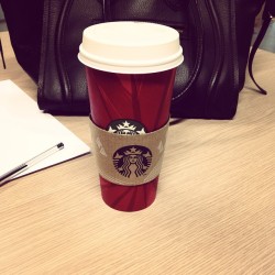 When bae….err I mean the boss buys you coffee. 😊 red