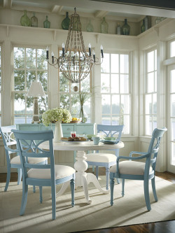 georgianadesign:  Coastal Living Cottage. Via Custom Furniture