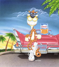 chromeandlightning:  Cheetos by Mark Wickart ‘88 