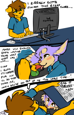 atari2000:  cute lil comic by swizzlestix xP   MMmnf~!!