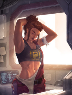 quarkmaster:  Brigitte Lindholm Was really interesting to draw