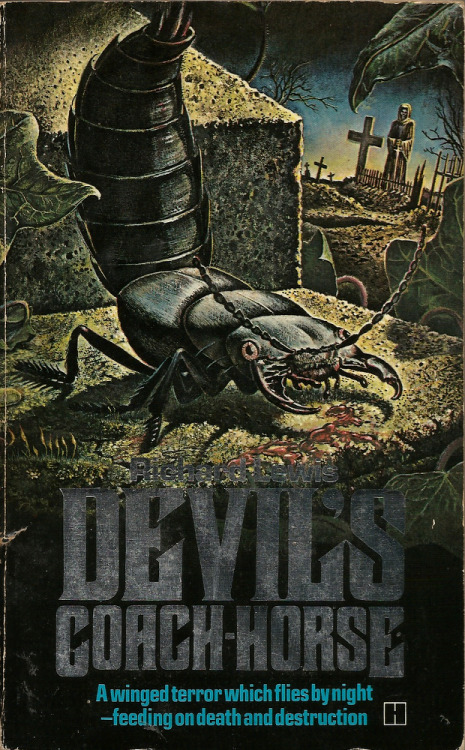Devil’s Coach-Horse, by Richard Lewis (Hamlyn, 1979). From a charity shop on Mansfield Road, Nottingham.  It begins when a small charter plane crashes into the Alps. All the passengers are killed - a party of international scientists starting a