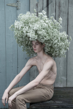  Model: dancer Joshua Guillemot-Rodgerson Headpiece Design: Anthony