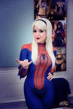 cosplay-paradise:  Nicole Marie Jean As Gwen Stacey/Spiger-Girl