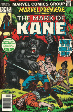 Marvel Premiere featuring The Mark of Kane, No. 34 (Marvel Comics,