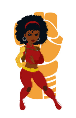  Retro Heroes / Mercedes “Misty" Knight 