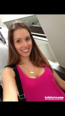 My &ldquo;Lelu&rdquo; necklace and #cleavage :) http://www.lelulove.com Pic
