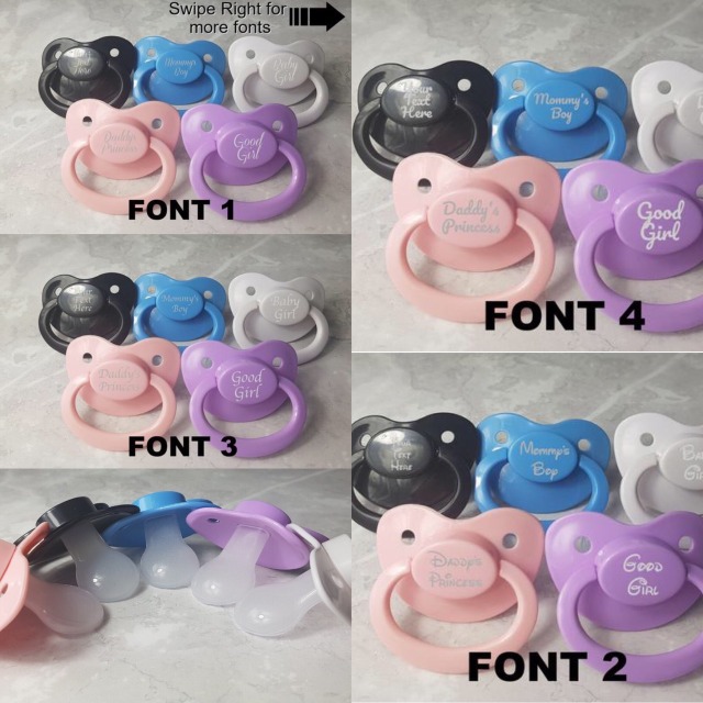 little-miss-la:Our adorable adult pacifiers/dummies are on the