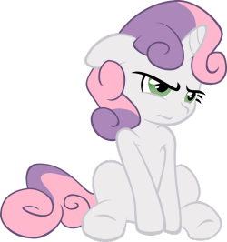 royalcanterlotvoice:  Sweetie Pout by ~DeathNyan  >w< <3