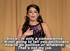 commissairegibert:  Cecily Strong at White House Correspondents’