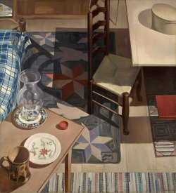 kafkasapartment:  American Interior, 1934. Charles Sheeler. Oil