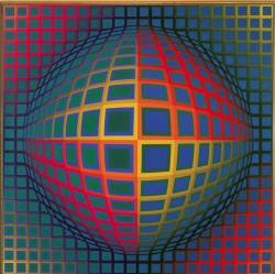 Victor Vasarely.Â Vega-Nor.Â 1969.