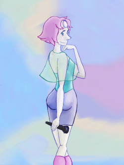 a drawing of pearl. i know she’s got grown up pearl proportions,