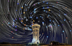 nubbsgalore:  these star trail composite images, created by stacking
