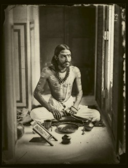 les-sources-du-nil: Ram Singh II Maharaja of Jaipur (1833-1880) Self Portrait, 1856 