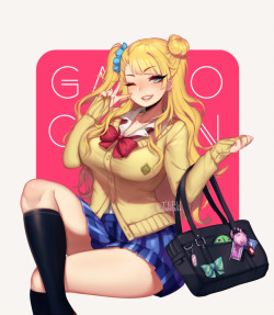 terupancake: January Patreon poll winner was Galko-chan (●♡∀♡))ヾ☆*。PSD